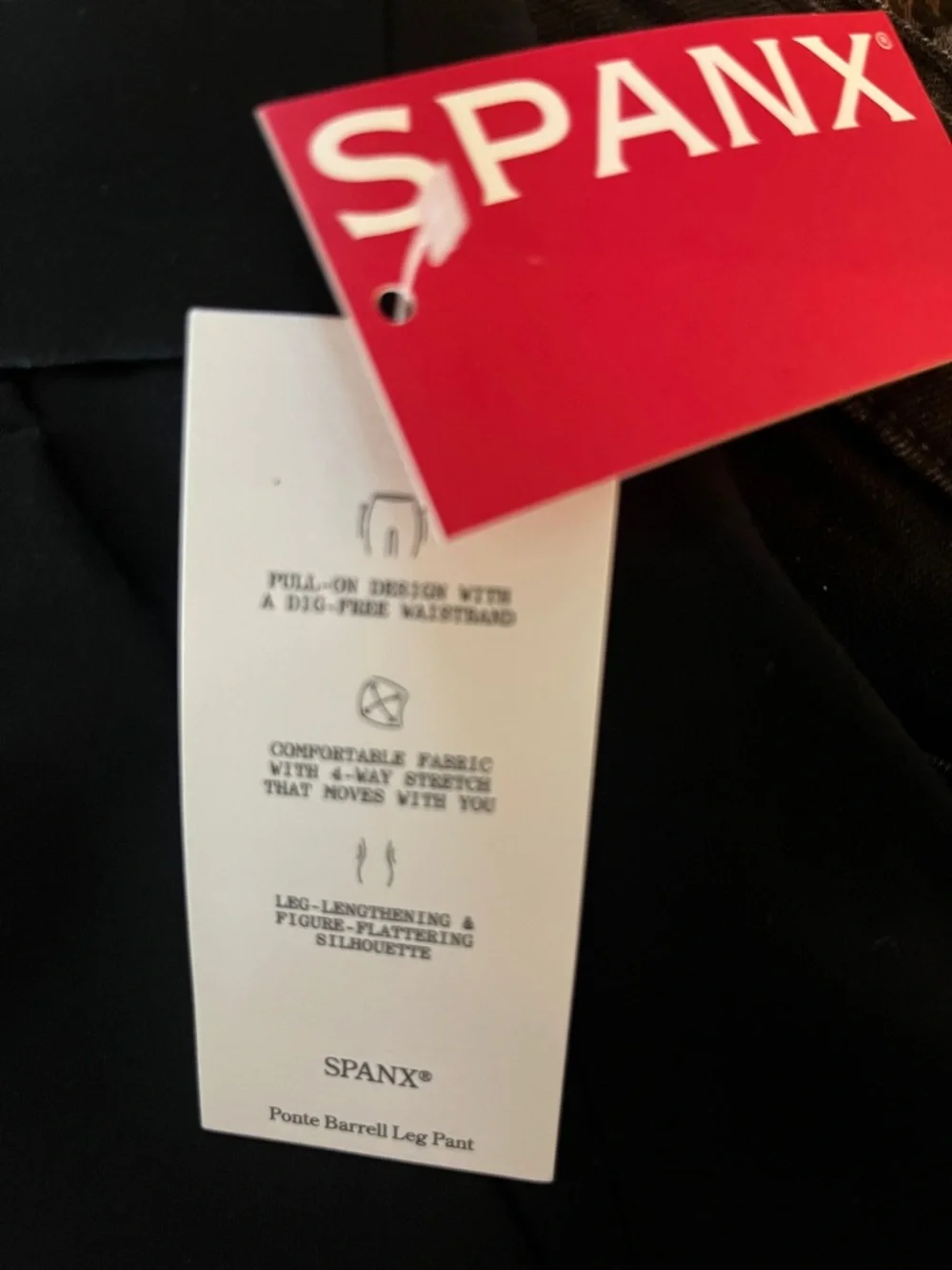 SPANX Ponte Barrel Leg Pant NWT - Picture 7 of 9